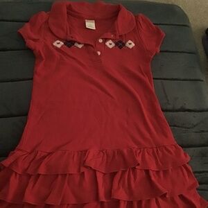 Gymboree girls red dress